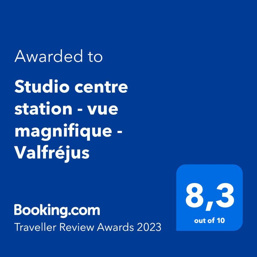 Studio Centre Station - Vue Magnifique - Valfrejus Modane Exteriör bild